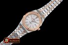 AP0338A - Royal Oak 15450 RG/SS White AP 3120
