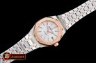 Replica Audemars Piguet Royal Oak Ref.15450 37mm RG/SS White JF