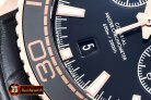 Replica Omega Planet Ocean Chrono RG/RU Black Asia7750 Mod 9301