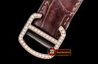Cartier Cle De Cartier Tourb Diams RG/LE Brown White Asia HW