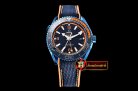 Omega Planet Ocean 45mm GMT Blue DLC/NY Black JHF A23J Mod