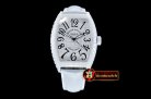 Franck Muller Curvex Croco White CER/LE White Asia 2813