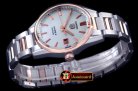 TAG0261B - Carrera Calibre 5 Automatic SS/RG White A-2824
