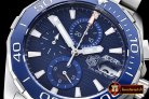 Replica Tag Heuer Aquaracer 2016 Calibre 16 Cer Bez SS/SS Blue V