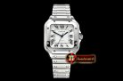 Cartier Santos De Cartier 2018 Midsize SS/SS Wht GF Ult MY9015