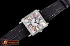 Franck Muller Master Sq 6002 Midsize SS/LE White Crazy GF - Swiss Qtz