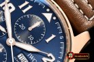 IWC Pilot Chrono "Le Petit" 377721 RG/LE Blue ZF A7750