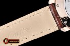 Replica Cartier Ronde Louis Cartier No Date RG/LE Diams White As