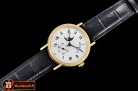 BRE083B - Classique MoonPhase Ref.3300 Diam YG/LE Wht MY9015 Mod