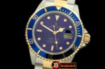 ROLSUB0168 - 16613 Submariner SS/YG Blue Jap M-9015
