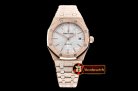 Audemars Piguet AP Royal Oak 37mm Frosted RG/RG White JHF MY9015