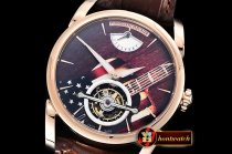 Parmigiani Fleurier Reserve De Marche Hebdomadaire RG/LE Brown Tourb