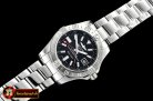 Breitling Avenger II GMT A3239011 SS/SS Black GF A2836