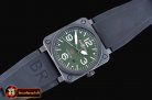 Replica Bell & Ross BR03-92 Military Ed. PVD/RU Green Miyota 901