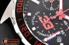 Tag Heuer Tag F1 Aston Martin "33" SS/RU Blk (Blk) Black VK Qtz