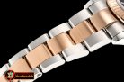 Rolex Datejust DJ2 41mm Oyst Flt 904L RG/SS Brwn/Diam ARF Asia 2824