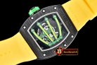 Replica Richard Mille RM059 Yohan Blake FC/YRU Yellow Custom Mov