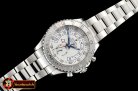 Rolex YachtMaster II Stainless SS/SS White BP Asia 2813 Mod
