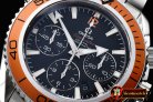 OMG0457C - Planet Ocean Chrono SS/SS Black JHF A-7750