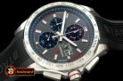 TAG0274B - Carrera 16 Senna Ed Chrono SS/RU Grey Jap OS20 Qtz