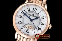 Jaeger Le Coultre Rendez-Vous Day/Night RG/RG White MOP MY9015 Mod