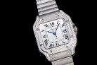 CARTIER SANTOS A8F 35mm MY9015 SS/SS DIAMOND