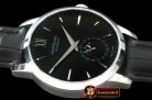 MB057D - Star Calendar Moonphase SS/LE Black M-9105
