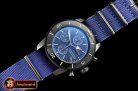 Breitling SuperOcean Heritage II Chrono PVD/NY Blue ANF A7750