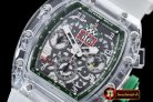 RM082E - RM011 Felipe Messa Big Date Sapphire Limited Green A-77