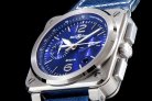 Bell & Ross BR0394-BLU-STSCA 42MM WF-7750 BR001W