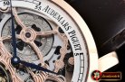 Audemars Piguet AP Jules Tourbillon Rep Minutes RG/LE Wht Tourbillon