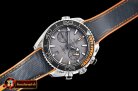 OMG0538A -P-Ocean Chrono Blk/Org SS/NY Grey JHF V3 A7750 Mod9900