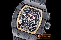 Replica Richard Mille RM011 America LE Ti Orange FC/NY Black/Ora