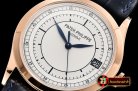Patek Philippe Calatrava 5296R RG/LE White/Blue ZF 1:1 MY9015 Mod