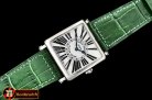 Franck Muller Master Sq 6002 Midsize SS/LE Green White GF - Swiss Qtz