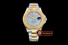 ROLYM100 YachtMaster Ref.16623 YG/SS Black MOP JF A2836