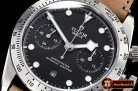 TUD054 - Heritage Black Bay Chronograph SS/LE Black Asia 7750