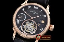 Patek Philippe Complications MoonPhase Day/Ngt PR RG/LE Black -