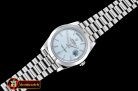 RDD0197A - DayDate 228206 SS/SS Blue Stick Smooth BP Swiss 2836