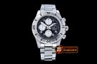 Breitling superocean SteelFish Chrono SS/SS Blk/Wht A7750