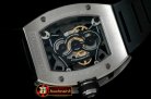 RM067C - Bubba Watson Tourbillon SS/RU White Swiss Qtz