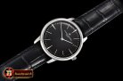VACH. CONSTANTINE Patrimony Grand Taille SS/LE Black KZF Miyota 9015
