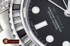 Rolex GMT II Black/Wht Rubies SS/SS Blk BP A3186 Mod