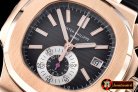 PP0202C - 5980 Nautilis Chrono RG/LE Black BP A-7750