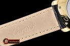 Replica Cartier Ronde Louis Cartier No Date YG/LE Diams White As