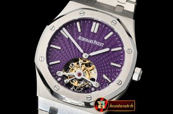 Audemars Piguet Royal Oak Tourbillon SS/SS Purple Flying Tourbillon