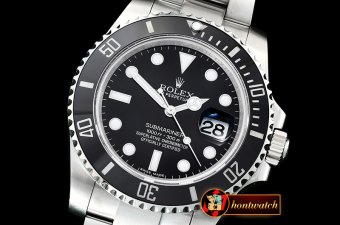 Rolex Submariner 116610 904L SS/SS Black GMF SA3135
