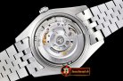 Rolex Datejust II DJ2 41mm Jub Flt SS/SS Pearl Wht Diams BP A323