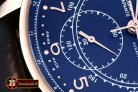 IWC0333B - Portuguese Chronograph Rattrapante RG/LE Blue A7750