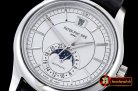 PP0209C - Annual Calendar MoonPhase 5205G White MY9015 Cal324